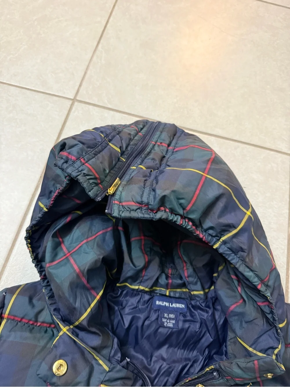 Ralph Lauren hooded down